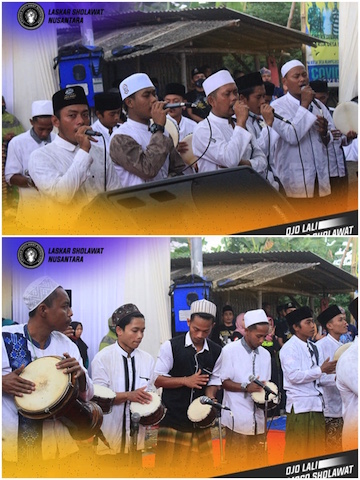 Apel Sholawat di Ponpes Nurul Chotib Al Qodiri 4 Bersama Presiden Laskar Sholawat Nusantara